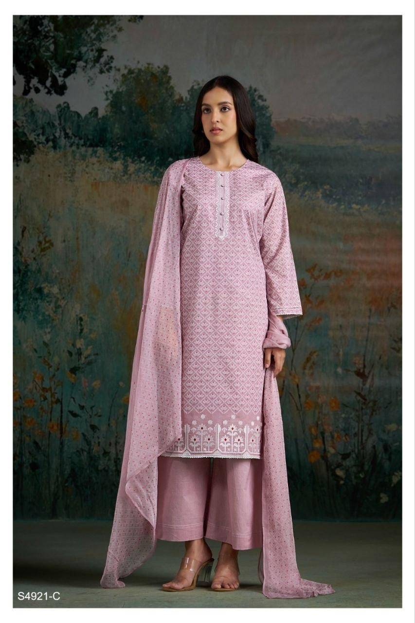 CAKORI 4921 By GANGA 4921 A TO 4921 D Beautiful Festive Suits Stylish Colorful Fancy Casual Wear & Ethnic Wear PREMIUM COTTON Dresses At Wholesale Price